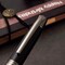 Ballpoint Pens Black Pens Medium Ball Point 1.0mm Smooth Writing Grip Metal Retractable Executive Business Office Fancy Nice Gift Pen for Men Women (Gun Black, 2 Pack 4 Refills)